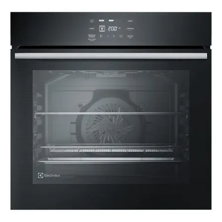 Forno De Embutir Elétrico Electrolux 80l Experience Air Fryer, Perfectcook360 E Painel Touch (oe8ea) 220v Preto