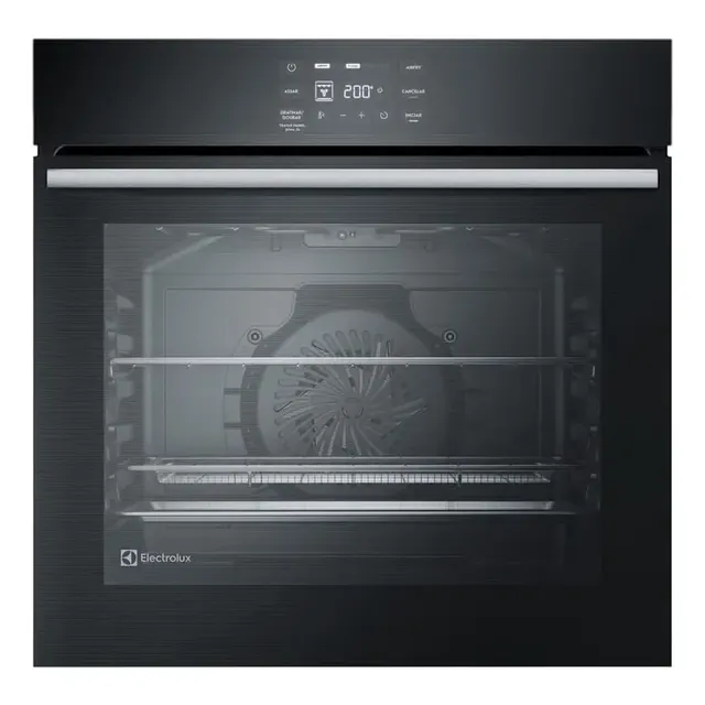 Forno de Embutir Elétrico Electrolux 80L Air fryer, PerfectCook360 e Painel Touch