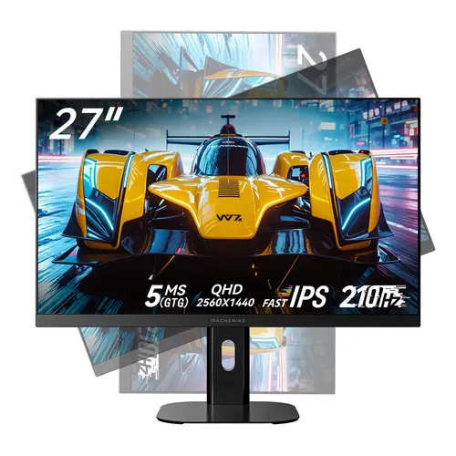 Monitor Gamer Pc de 24.5'' Machenike MZF25F240 Fhd Color Negro