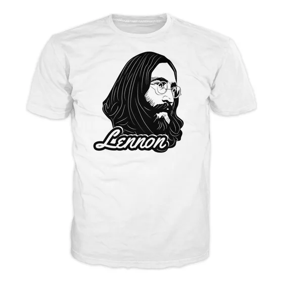 Camiseta Rock Clásico John Lennon The Beatles Adultos Niños