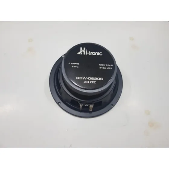 Parlantes 6pulgada 8ohmios240 Watts Marca Hitronic Rsw-0620s