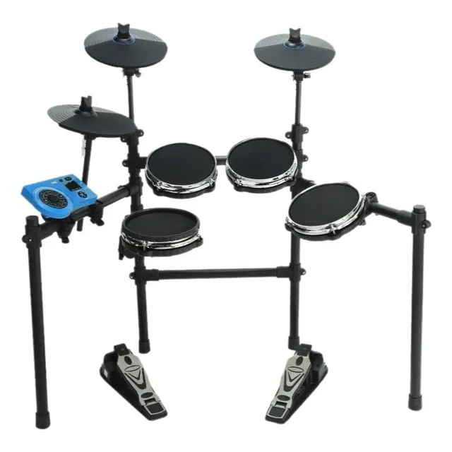 Batería Electrónica Profesional Fiddler Fd-dd03 Módulo Midi Color Negro