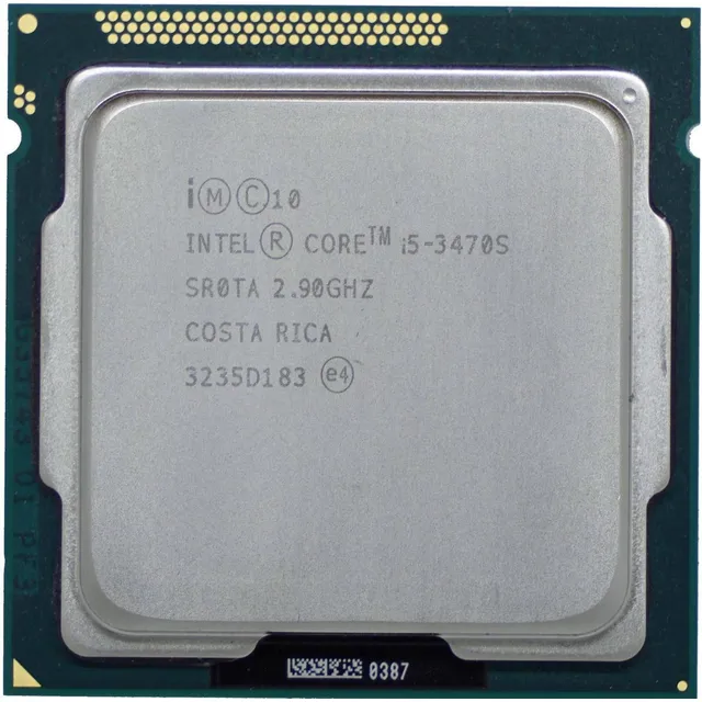 Procesador gamer Intel Core i5-3470S BX80637I53470S de 4 núcleos y 3.6GHz de frecuencia con gráfica integrada
