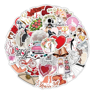 Boda Amor 50 Calcomanias Stickers De Pvc Vs Agua Matrimonio Boda Amor 50 Calcomanias Stickers De Pvc Vs Agua Matrimonio