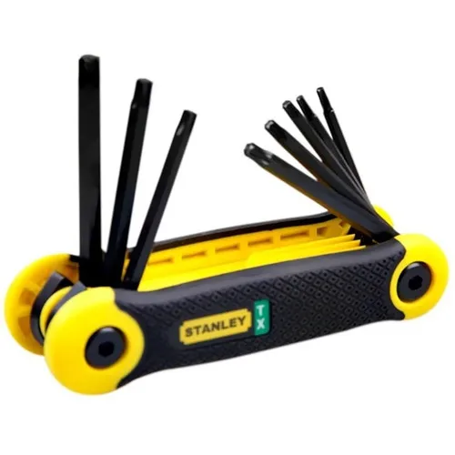 Juego de llaves hexagonales Torx Stanley 69-266 de 8 piezas