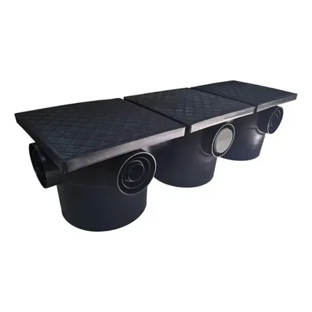 Caixa Separadora de Água e Óleo Sdo 500l/h Laudos com Placas cor Preto
