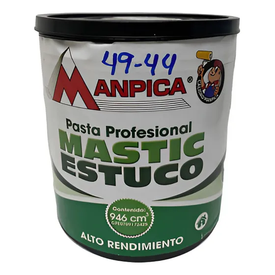 Pasta Profesional Mastic Estuco 1/4  Manpica