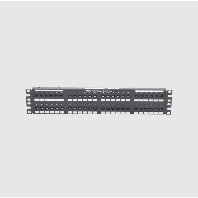 Panel Parcheo Impacto 110 Panduit  Cat6 48ptos 2ur Nk6ppg48y
