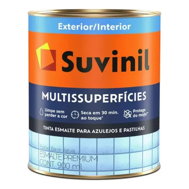 Tinta Epóxi Multissuperfícies Acetinado 800ml Suvinil- Cores