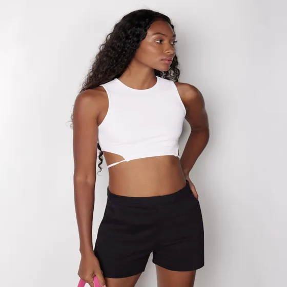 Short Mujer Seven  Negro Algodón 28190892-10