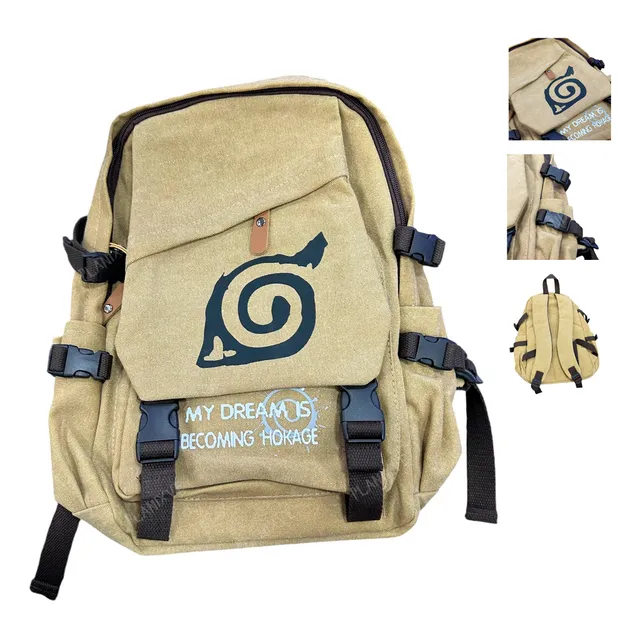 Morral De Naruto Aldea De La Hoja Oculta
