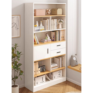 Libreros De Madera Pequeños Minimalistas Con 3 Cajones Libreros De Madera Pequeños Minimalistas Con 3 Cajones