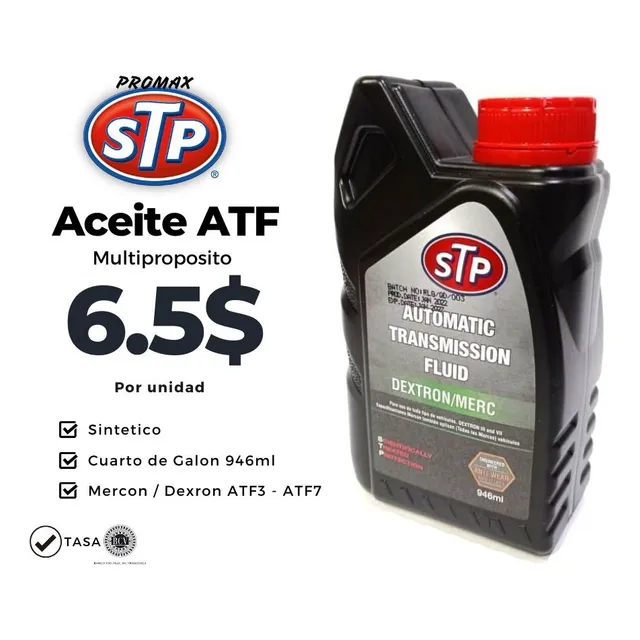 Aceite Cajas Automaticas Atf3 Atf4 Atf5 Atf6 Mercon Dexron