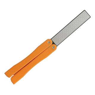 Afilador De Cuchillos De Bolsillo Portátil Naranja Afilador De Cuchillos De Bolsillo Portátil Naranja