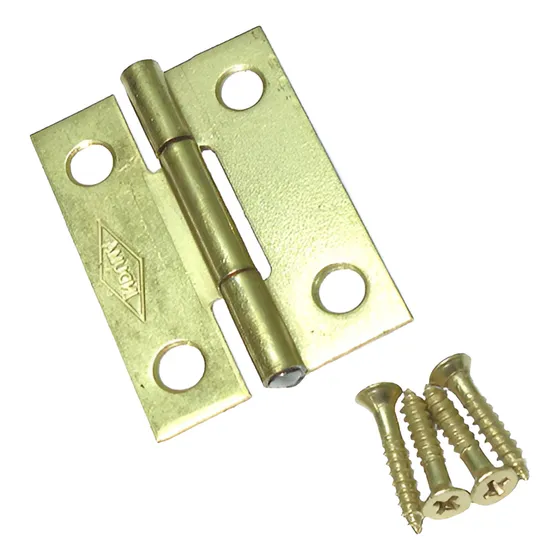 Bisagra Comun Latonada Con Tornillos 4pzs