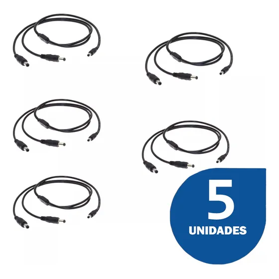 Cable Tipo Y Mini Ups Power Bank Onu Camara Ip Tplink 5 Unid