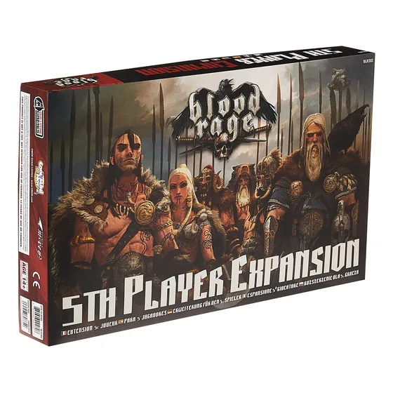 Expansión Del Juego De Mesa Cmon Blood Rage Para 5 Jugadores