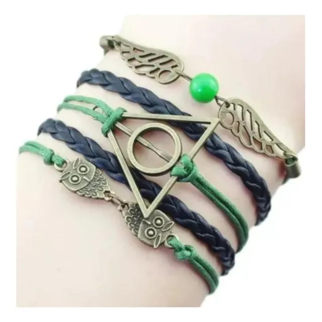 Pulsera Harry Potter Reliquias De La Muerte Buho
