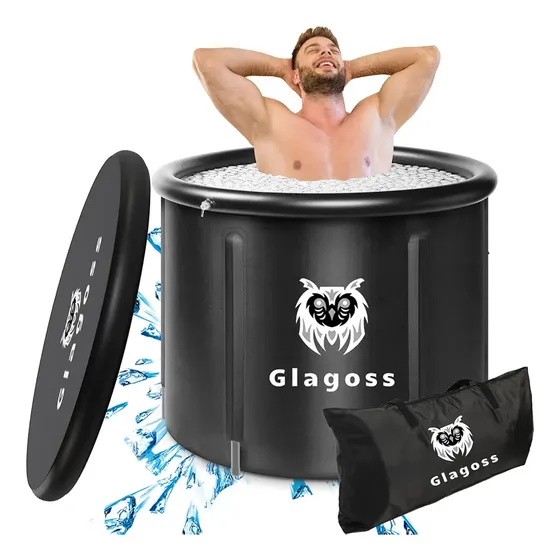 Bañera De Hielo Glagoss Atletas Alto 80cm Diámetro 1 Metro