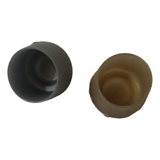 Regatones Dorados- Plateado Y Negro Para Sillas Tiffany 3/4 