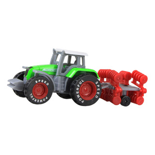 Toy De Tractor De Vehículo De Construcción Presente Verde Toy De Tractor De Vehículo De Construcción Presente Verde