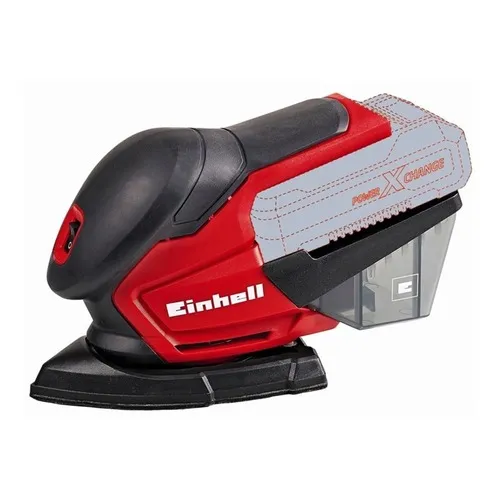Lijadora Orbital Inalambrica Einhell Te-os 18 Li - Solo Color Rojo