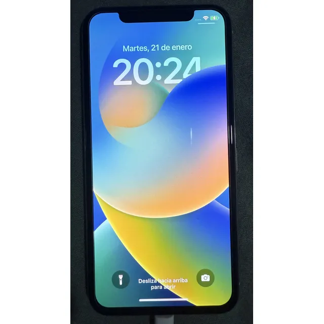 Celular iPhone X De 256gb Blanco Batería 96%