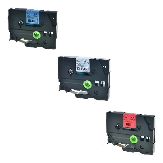 3pk 9mm Tze Tz 121 421 521 Etiqueta Cintas Cassette Set Para