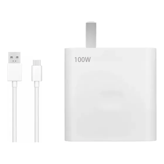 Cargador Americano Oneplus Supervooc De 100 W De Po Color Blanco