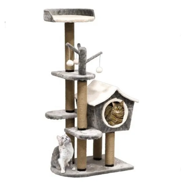 Parque Para Gatos 65x58x124 Cms Alto Importado