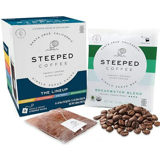 Café Instantáneo En Sobres Individuales - Ecológico Y Listo 