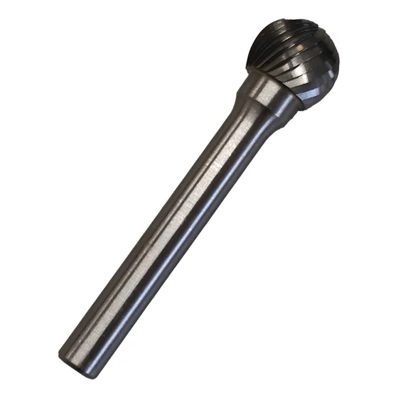 Lima Rotativa Esférica Metal Duro D12mmx55mm
