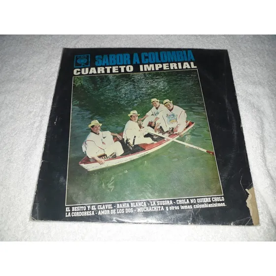 Disco  Vinilo Cuarteto Imperial Sabor A Colom Formatovinilo 
