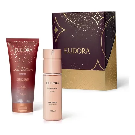 Conjunto De Presente La Victorie Intense De Eudora (2 itens)