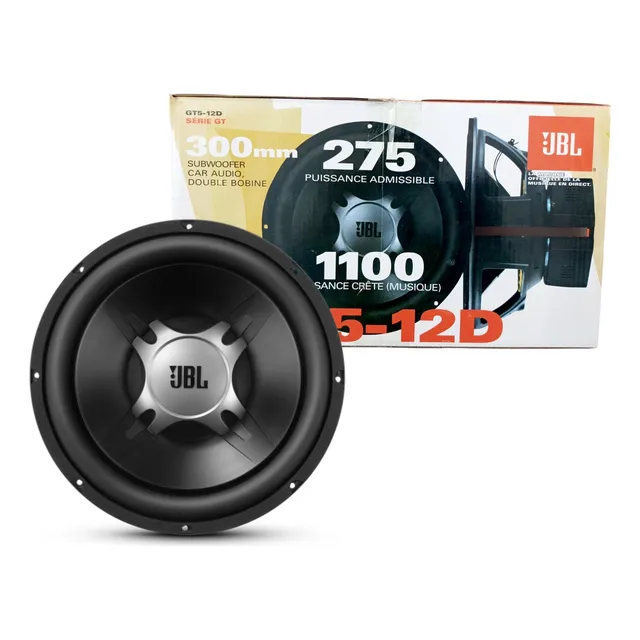 Bajo Jbl 12 Pulgadas Bobina Sencilla Subwoofer 1100w 275rms