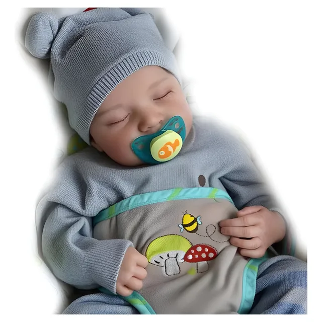50cm Muñeca De Bebé Reborn Niños De Silicona Con Ropa De