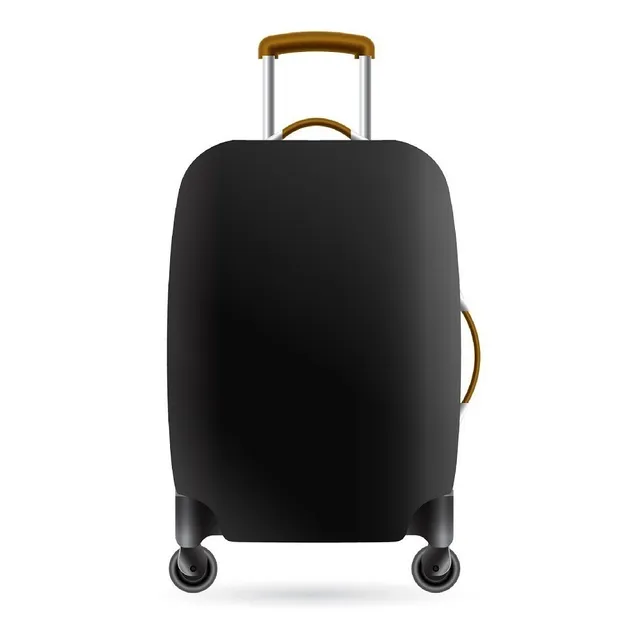 Forro Protector Funda Para Maleta Equipaje Negra Talla L