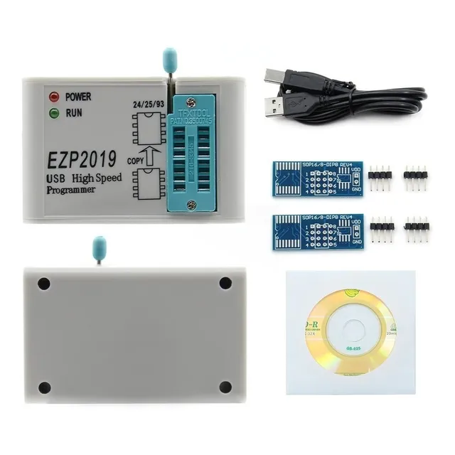 Programador Usb Ezp2019 Spi Alta Velocidad Eeprom Bios Flash