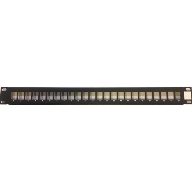 Frente Patch Panel Pachera 24 Bocas Cat-5e Cat-6 Rack
