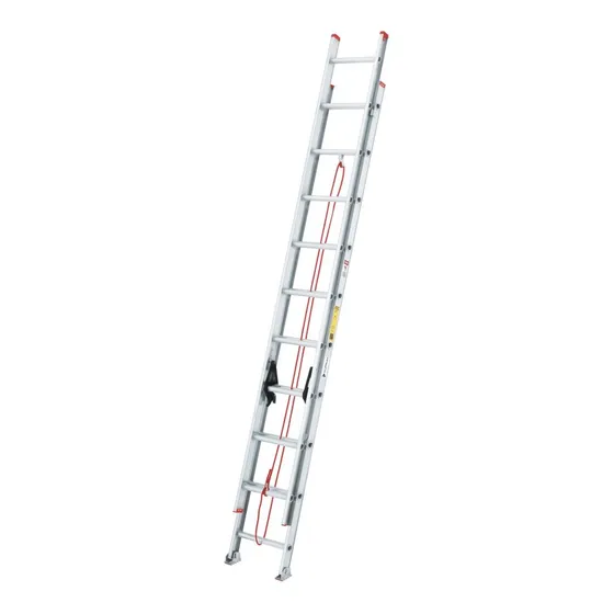 Escalera Aluminio Extensible 20 Escalones Refor 150kg Cuprum