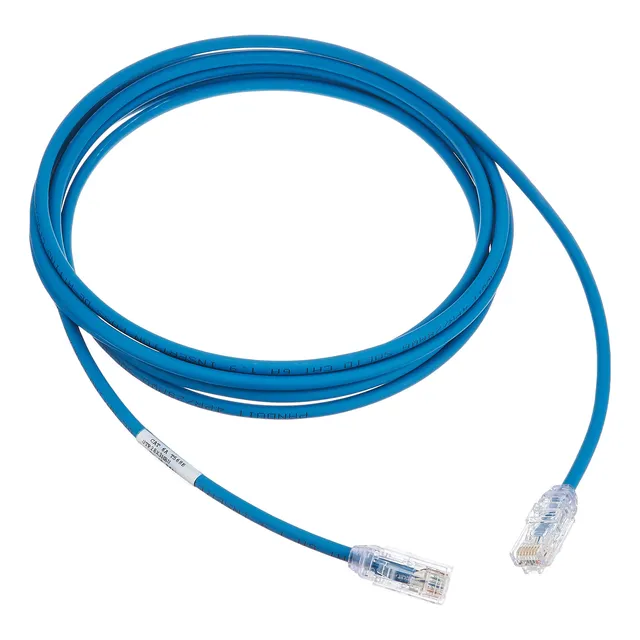 Patch Cord Panduit Utp Rj45 Lszh Cat 6a De 3m Azul Utp28x3mb