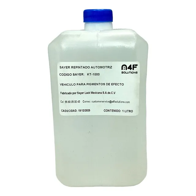 Vehículo Para Pigmentos De Efecto Sayer  Automotriz Kt-1000