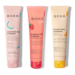 Boka Fluoride Free Toothpaste Nano Hydroxyapatite 3 Pack Boka Fluoride Free Toothpaste Nano Hydroxyapatite 3 Pack
