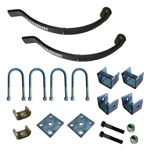 Kit De Elásticos Con Accesorios Para Eje De Trailer 800kg