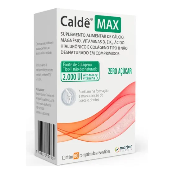 Caldê Max Com 60 Comprimidos