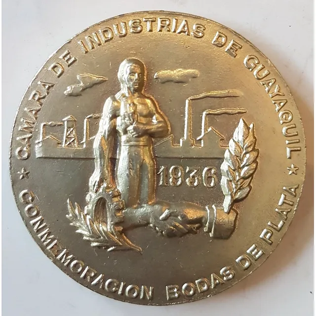 Medalla Camara De Industrias De Guayaquil