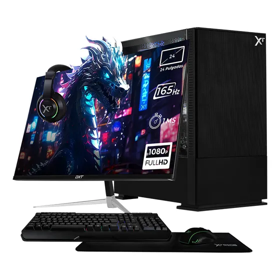 Xtreme Pc Geforce Rtx 3050 Core I5 16gb Ssd 1tb Monitor 23.8