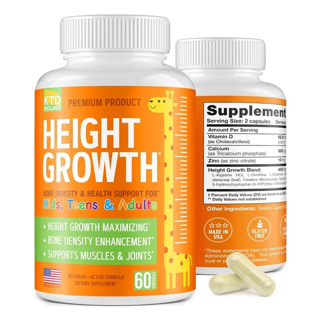 Height Growth Premium Desarrollo De Talla Natural Americano