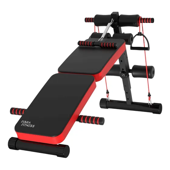 Banco Abdominales Inclinado Maquina Pesas Fitness Gimnasio