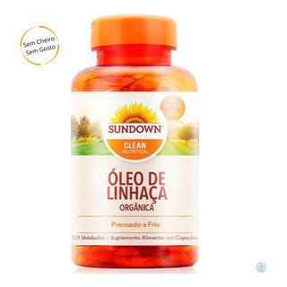 Oleo De Linhaça Orgùnica 1.000mg 120 Cåps. Sundown + Lignana Sabor Sem Sabor Oleo De Linhaça Orgùnica 1.000mg 120 Cåps. Sundown + Lignana Sabor Sem Sabor
